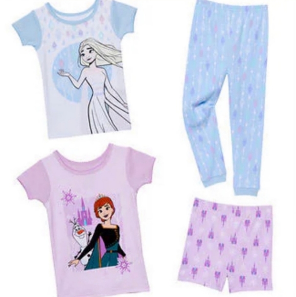 Pajamas Disney Frozen II Size 4T - Picture 1 of 3
